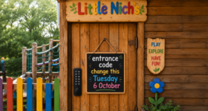 Little Nichs playcentre code change